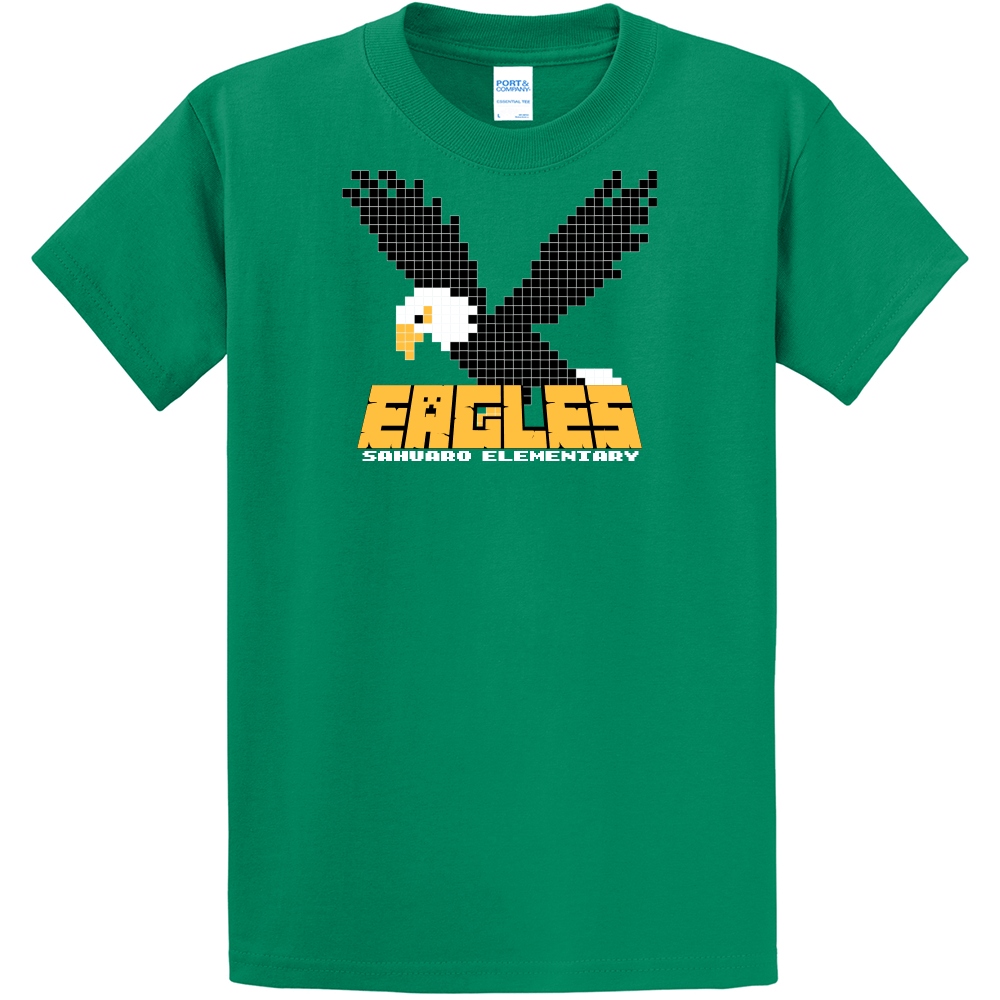 Green Shirt - Minecraft 3-Color Bird